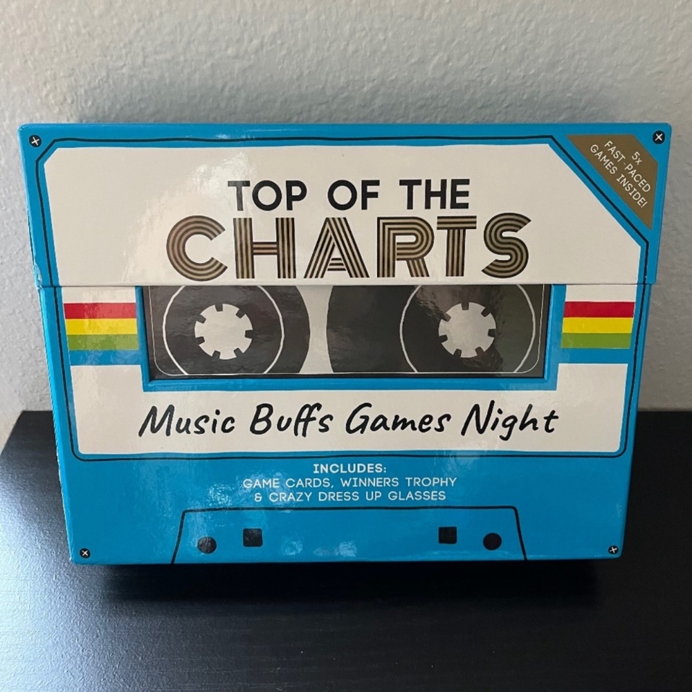 Top Of The Charts Music Buffs Games Night, Music Themed Games by Table Fun